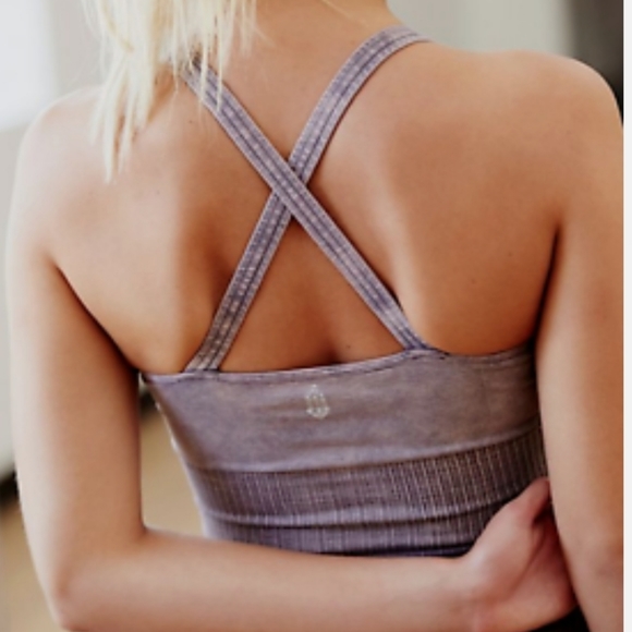 ❗️FP Movement Good Karma Crop Top Faded Grape X-Small - Picture 5 of 14